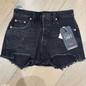 Levi's Women's 501 Dark Denim Jean Shorts
